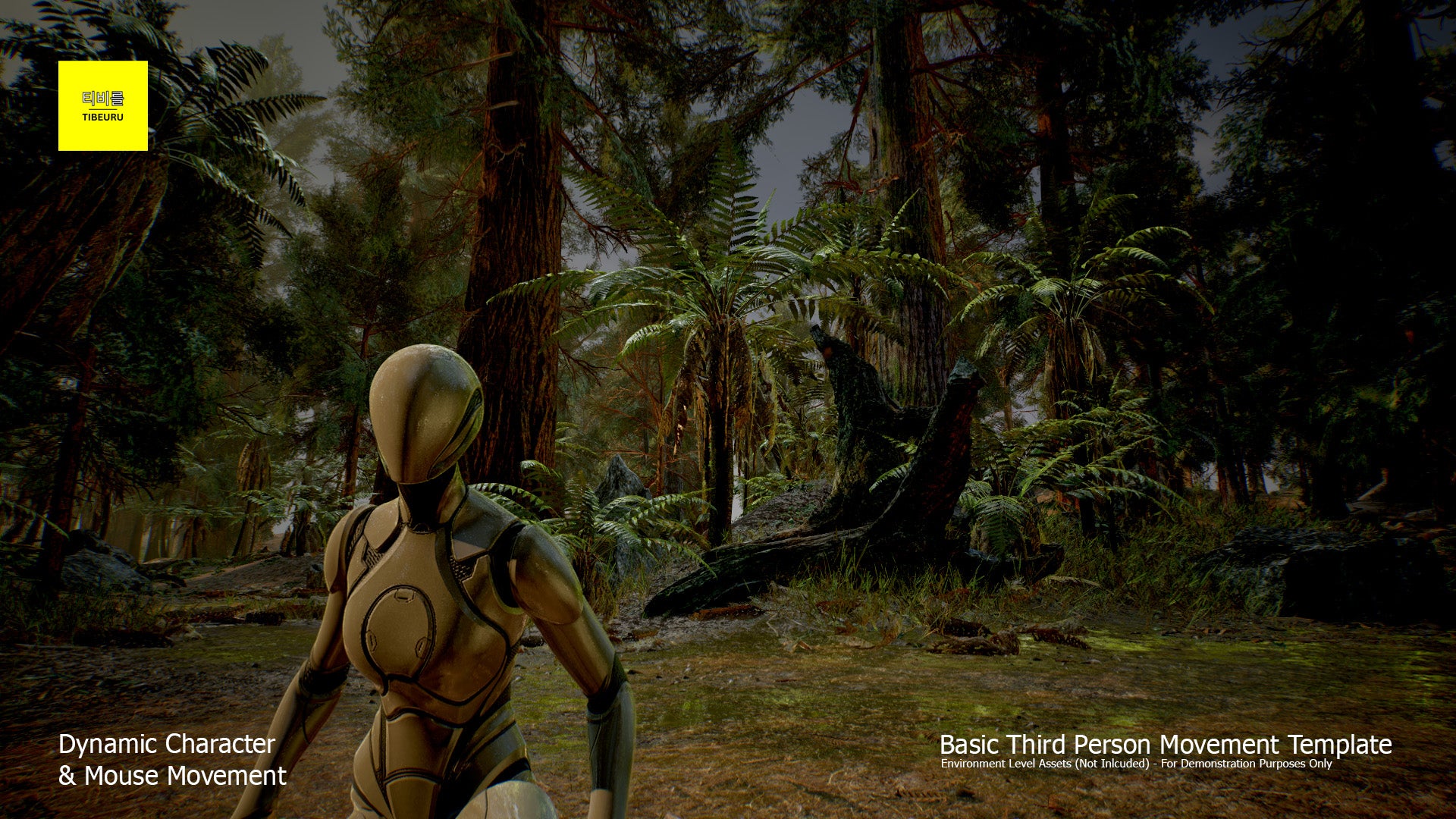 Tibeuru's Enhanced Third Person Template - Basic