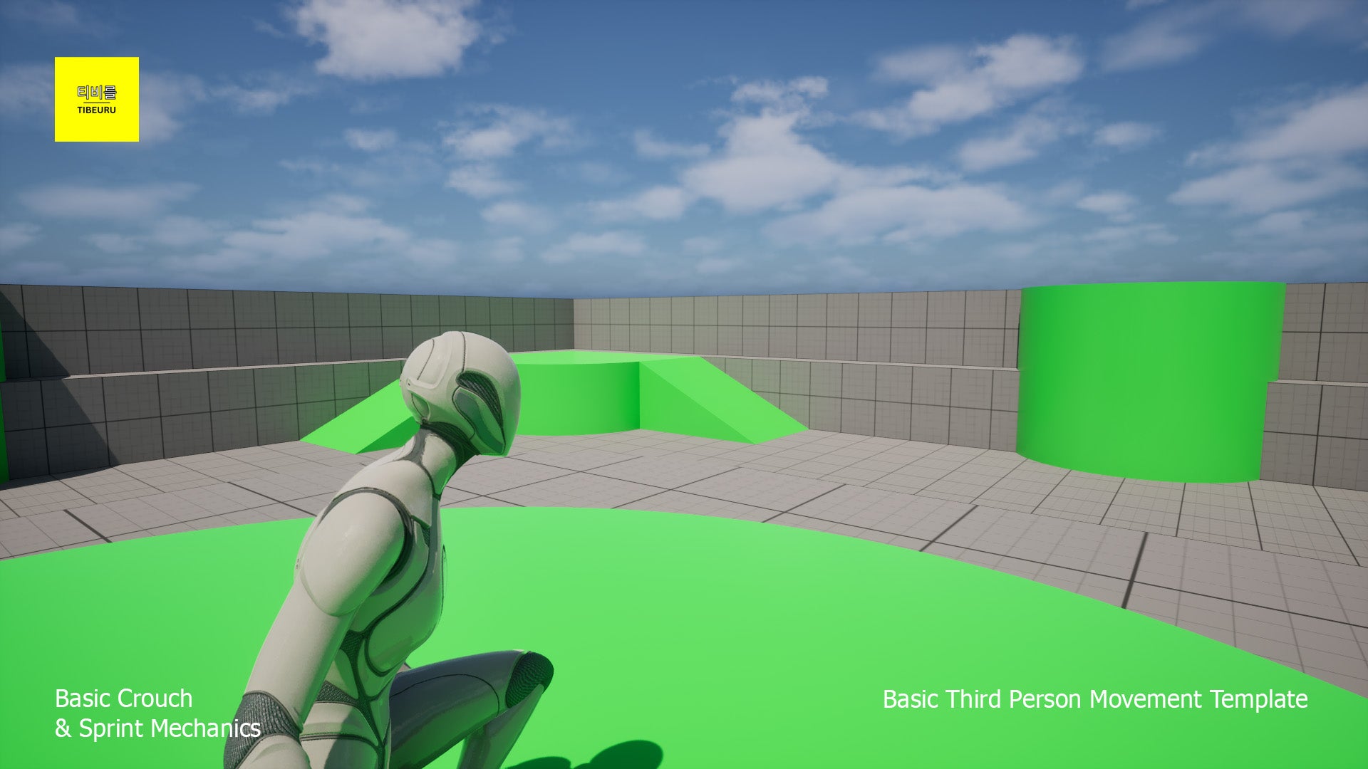Tibeuru's Enhanced Third Person Template - Basic